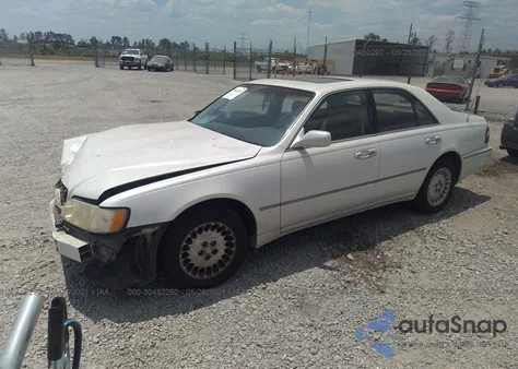 1999 Infiniti Q45 Touring из США, поврежденный, VIN JNKBY31A9XM600687